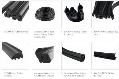 EPDM rubber products processing: rubber mixing and vulcanization